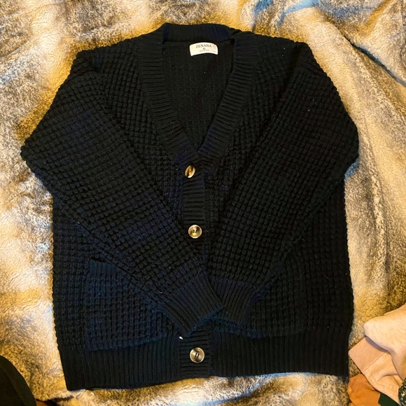 Vintage Sweaters - VINTAGE thick warm cardigan